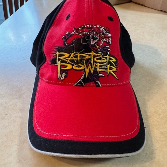 NWOT Vintage POWER RANGERS Dinothunder Raptor Power Strapback Hat - Picture 12 of 13